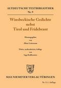 Winsbeckische Gedichte nebst Tirol und Fridebrant