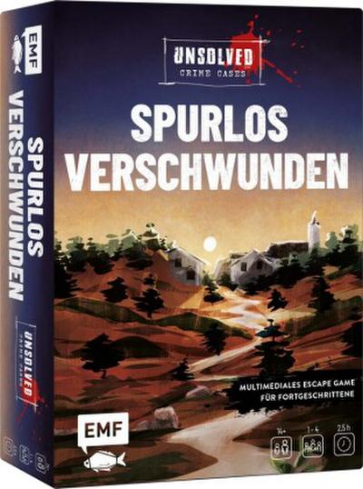 Krimi-Spielebox: Unsolved Crime Cases - Spurlos verschwunden