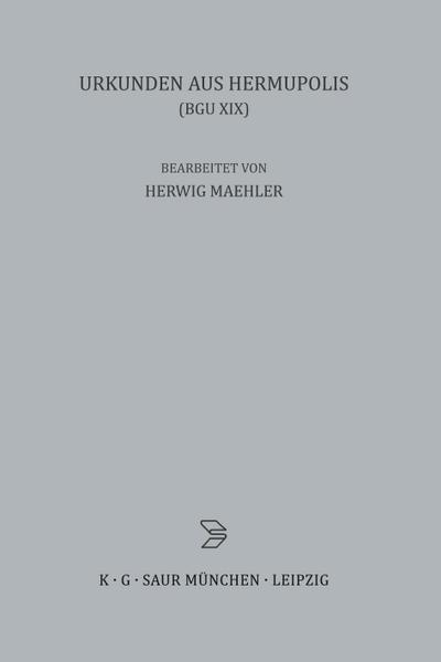 Urkunden aus Hermupolis