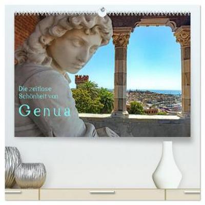 Die zeitlose Schönheit von Genua (hochwertiger Premium Wandkalender 2026 DIN A2 quer), Kunstdruck in Hochglanz