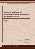 Advanced Research on Information Science, Automation and Material System