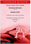 Konzert C-Durfür Solo-Oboe, 2 Hörner in C, 2 Violinen, Viola und Basso