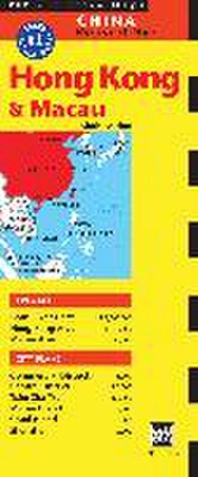 Hong Kong & Macau Travel Map Sixth Edition