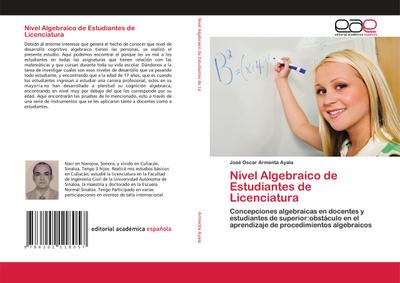 Nivel Algebraico de Estudiantes de Licenciatura