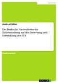 Der baskische Nationalismus im Zusammenhang mit de