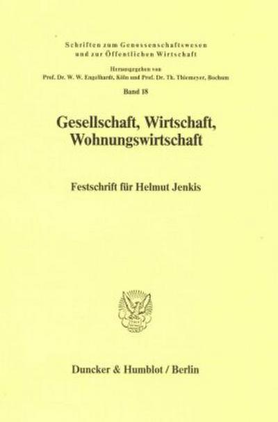 Gesellschaft, Wirtschaft, Wohnungswirtschaft.