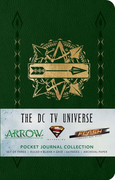 The DC TV Universe: Pocket Notebook Collection (Set of 3)