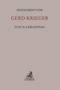 Festschrift für Gerd Krieger zum 70. Geburtstag
