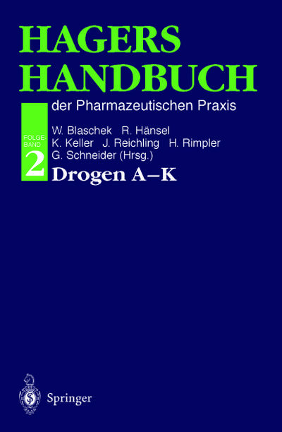 Hagers Handbuch der Pharmazeutischen Praxis, 2 Tle.