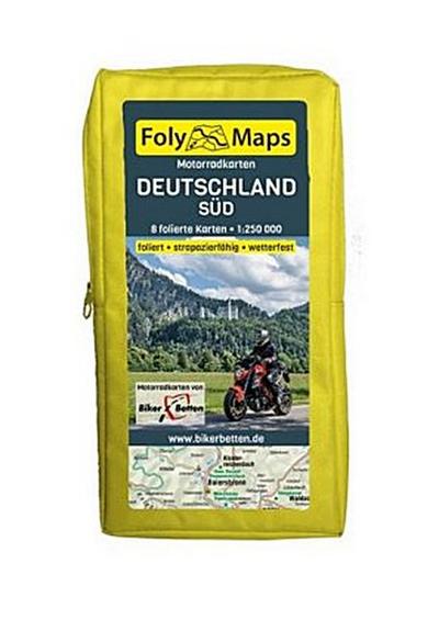 FolyMaps Motorradkarten Deutschland Süd