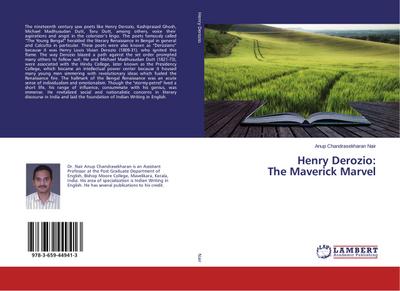 Henry Derozio: The Maverick Marvel