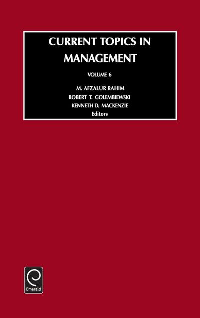 Current Topics in Management