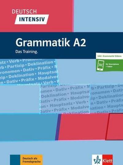 Deutsch intensiv Grammatik A2. Buch + online