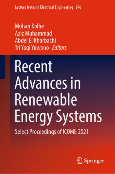 Recent Advances in Renewable Energy Systems