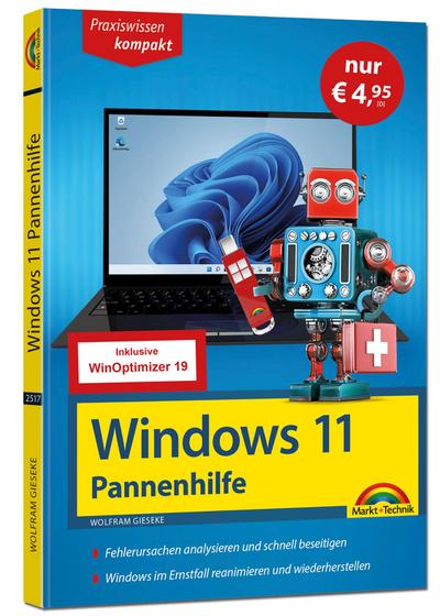 Windows 11 Pannenhilfe - Sonderausgabe inkl. WinOptimizer 19 Software