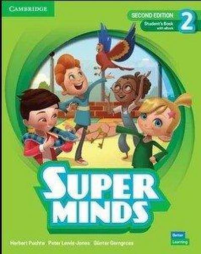 Super Minds Level 2 Workbook with Super Practice Book and Digital Pack British English