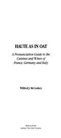 Haute as in Oat