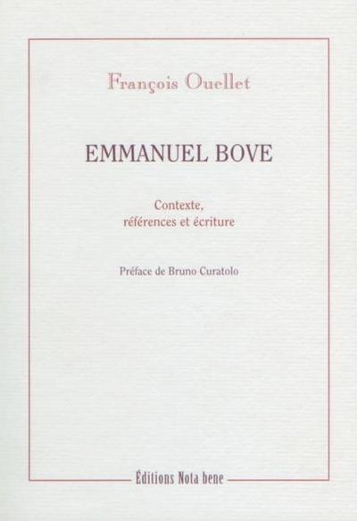 Emmanuel Bove