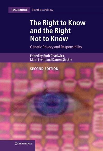 Right to Know and the Right Not to Know