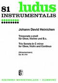 Triosonate c-Moll für Oboe,Violine und Bc
