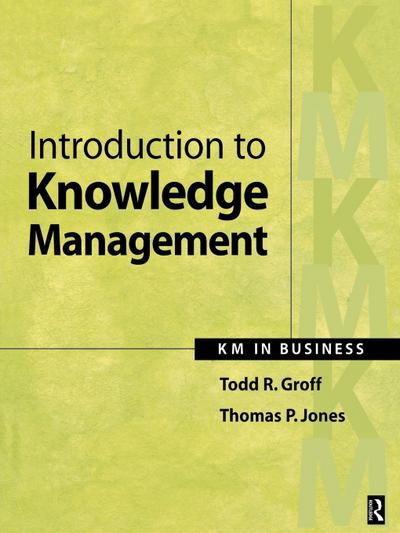 Introduction to Knowledge Management