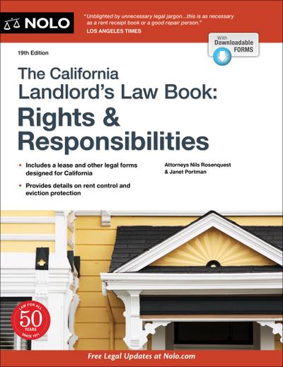 California Landlord’s Law Book, The