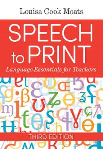 Speech to Print Workbook