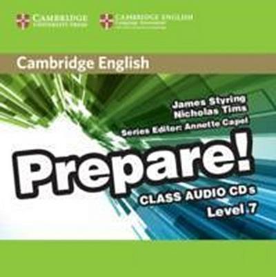 Cambridge English Prepare! Level 7 Class Audio CDs (3)
