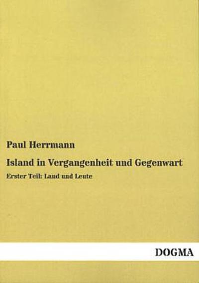 Island in Vergangenheit und Gegenwart