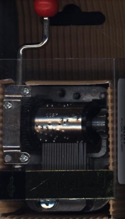 TROUSSELIER - Musikwerk mit Kurbel, Für Elise