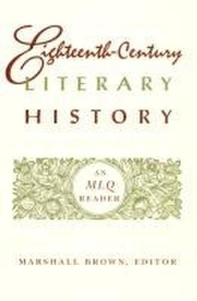 Eighteenth-Century Literary History
