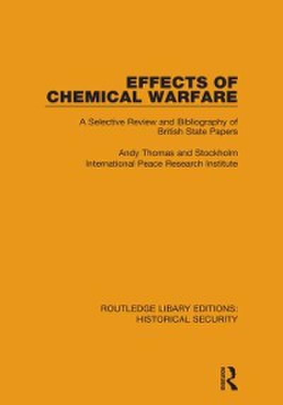 Effects of Chemical Warfare