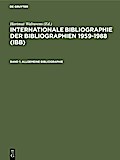 Allgemeine Bibliographie
