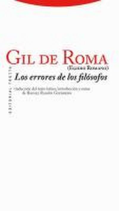 Los errores de los filósofos
