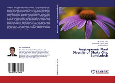 Angiospermic Plant Diversity of Dhaka City, Bangladesh