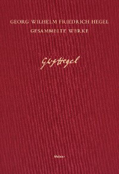 Schriften und Entwürfe II (1826–1831)