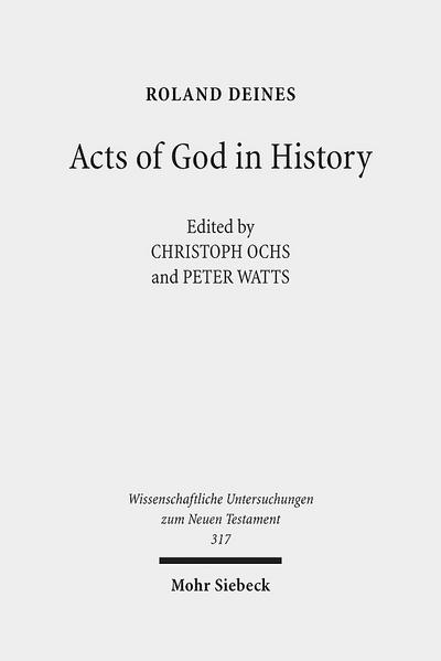 Acts of God in History