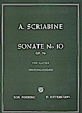 Sonate Nr.10 op.70für Klavier