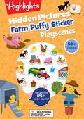 Farm Hidden Pictures Puffy Sticker Playscenes