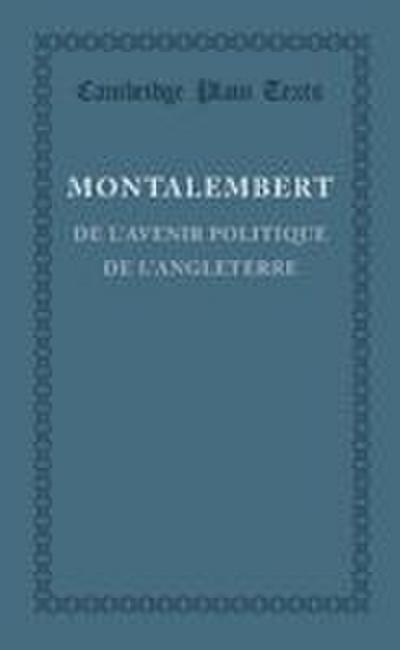De l’avenir politique de l’Angleterre