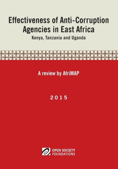 AfriMAP: Effectiveness of Anti-Corruption Agencie