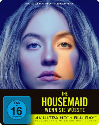 The Housemaid - Wenn sie wüsste. UHD + Blu-ray. Limited Steelbook