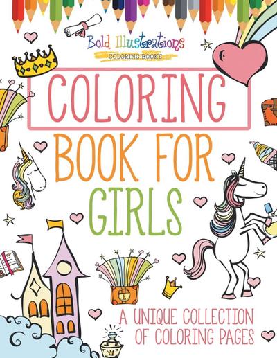 Coloring Book For Girls!