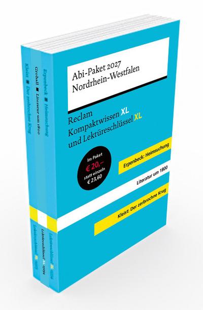 ABI-Paket 2027 Nordrhein-Westfalen - Reclam Kompaktwissen XL und Lektüreschlüssel XL
