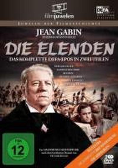 Die Elenden / Die Miserablen - Der legendäre Kino-Zweiteiler. 2 DVDs