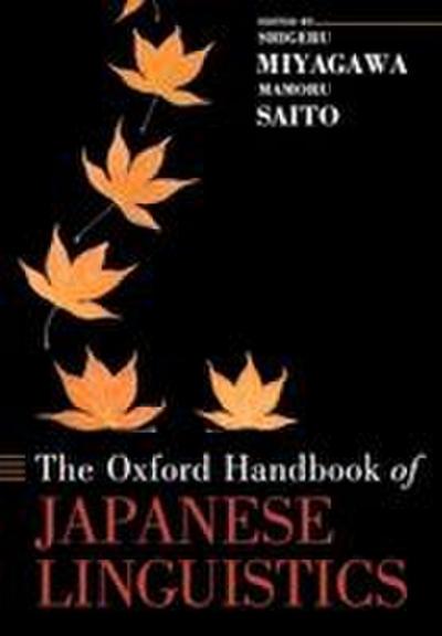Oxford Handbook of Japanese Linguistics
