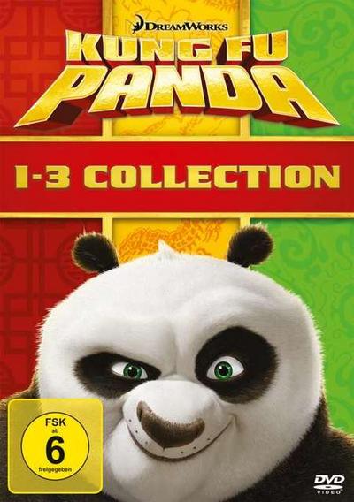 Kung Fu Panda 1-3 Collection DVD-Box
