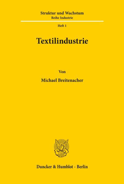 Textilindustrie.