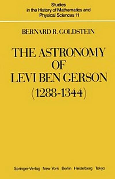 Astronomy of Levi ben Gerson (1288-1344)
