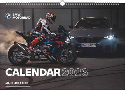 BMW Motorrad Wandkalender 2026